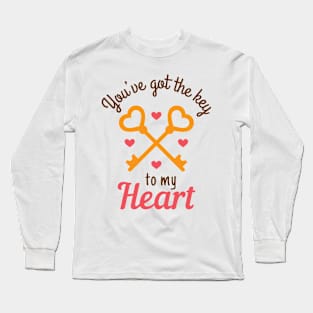 Key to My Heart Long Sleeve T-Shirt